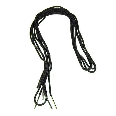 Black pump laces
