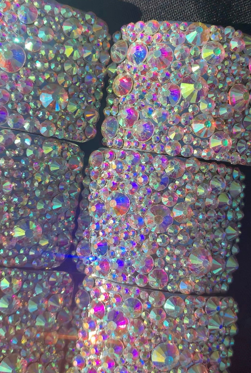 Crushed Crystal Buckles