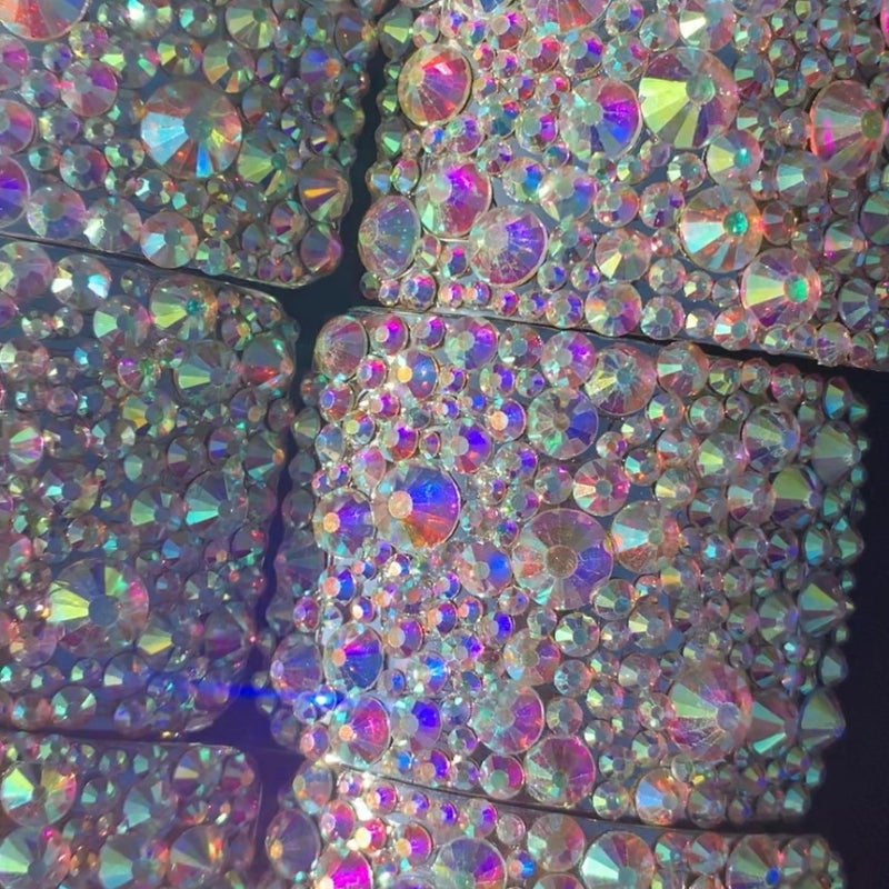 Crushed Crystal Buckles