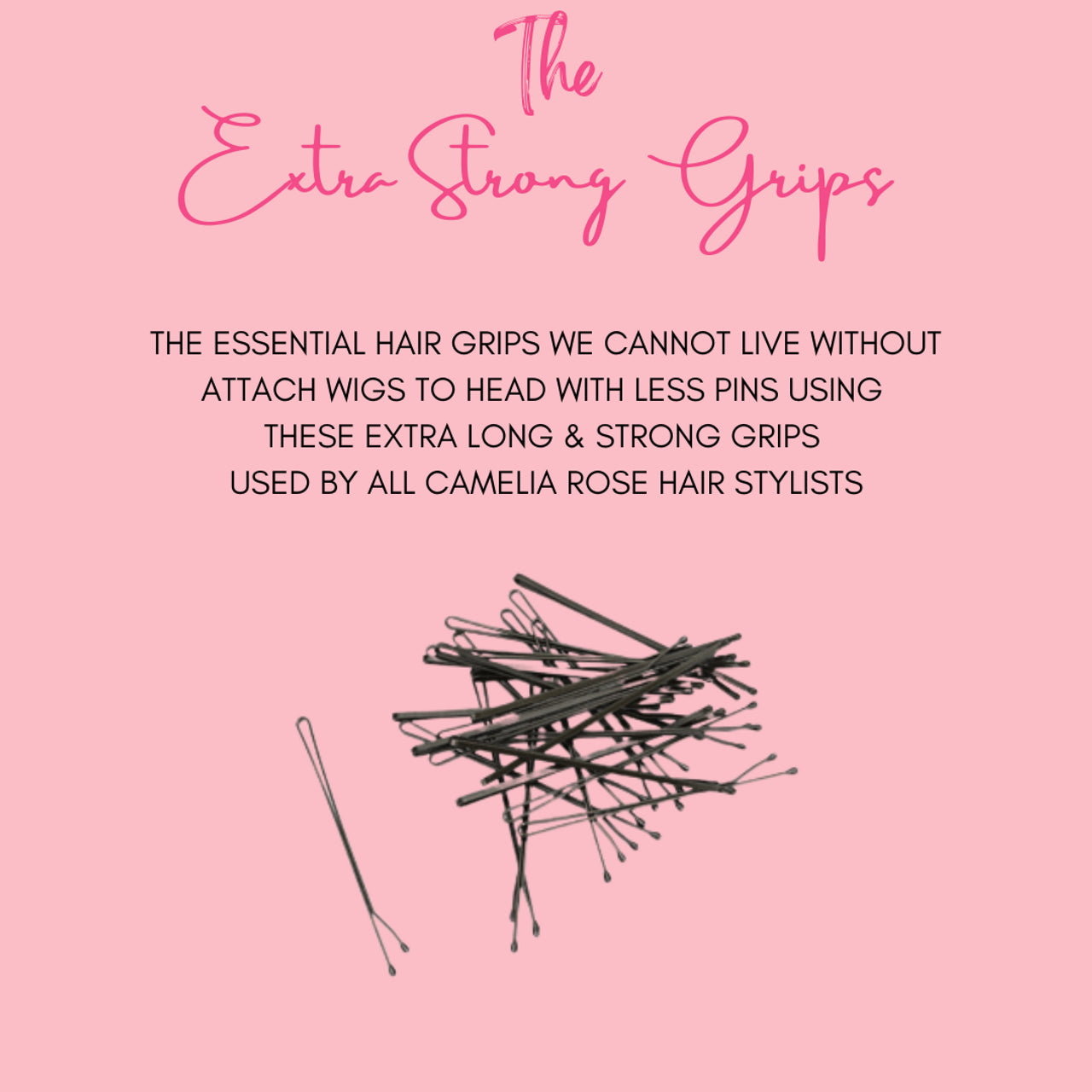 Extra Long Strong Bobby Pins Blonde x50